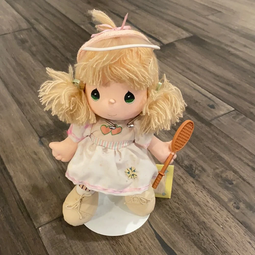 Vintage‎ Precious Moments Tennis Player Doll